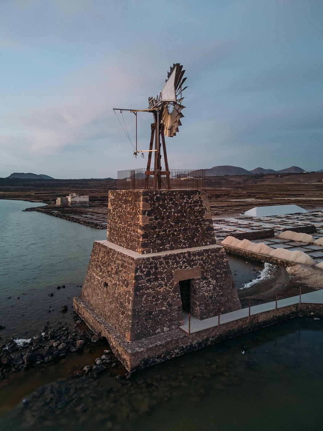 Salines des Janubio (Drone), Spain