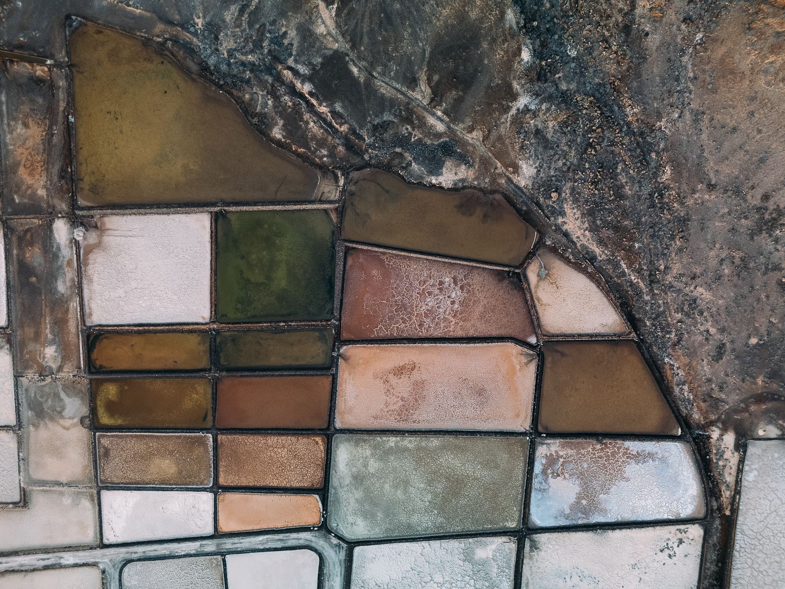 Salines des Janubio (Drone), Spain