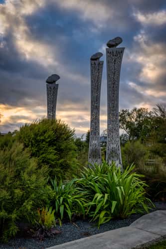 Second series of pou tumu, onāianei, Lake Rotorua