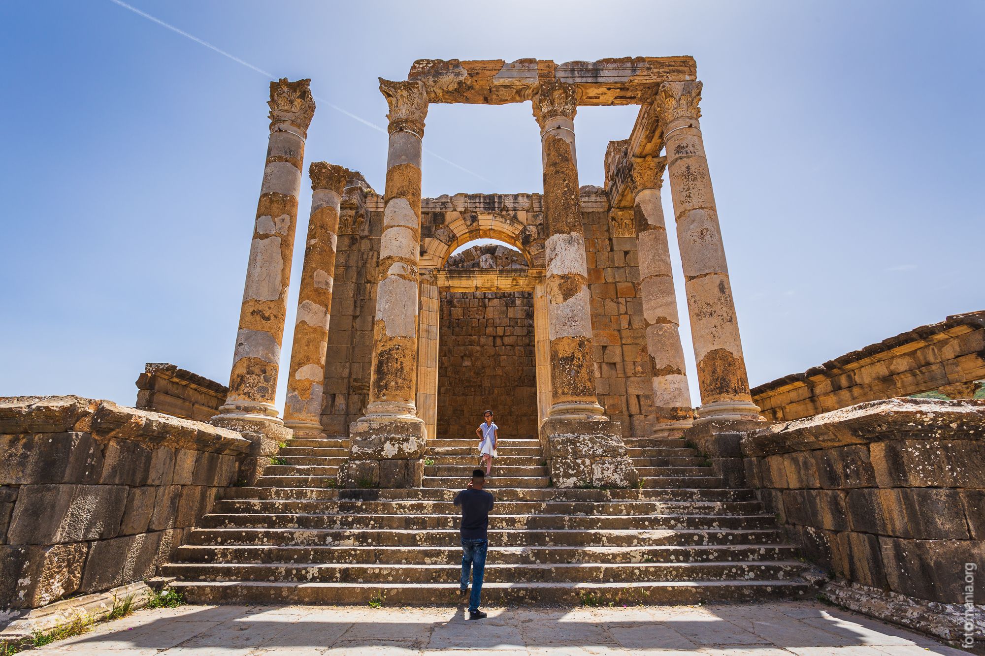 Severan Temple in Djemila, Algeria