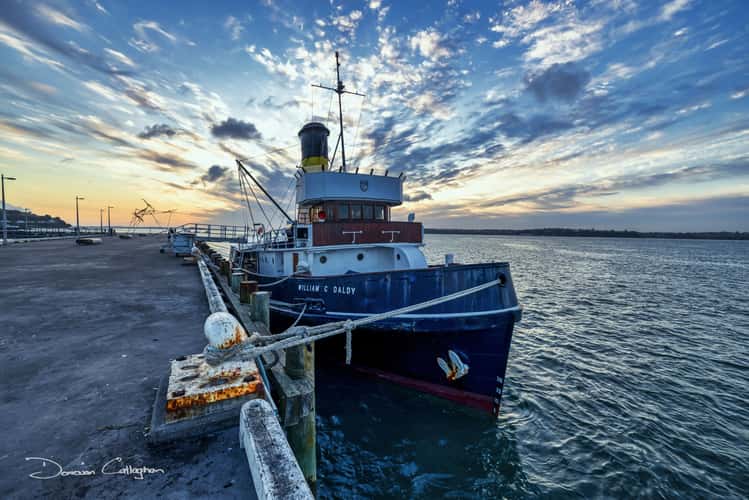 Steam tug, William C Daldy, Devonport, Auckland