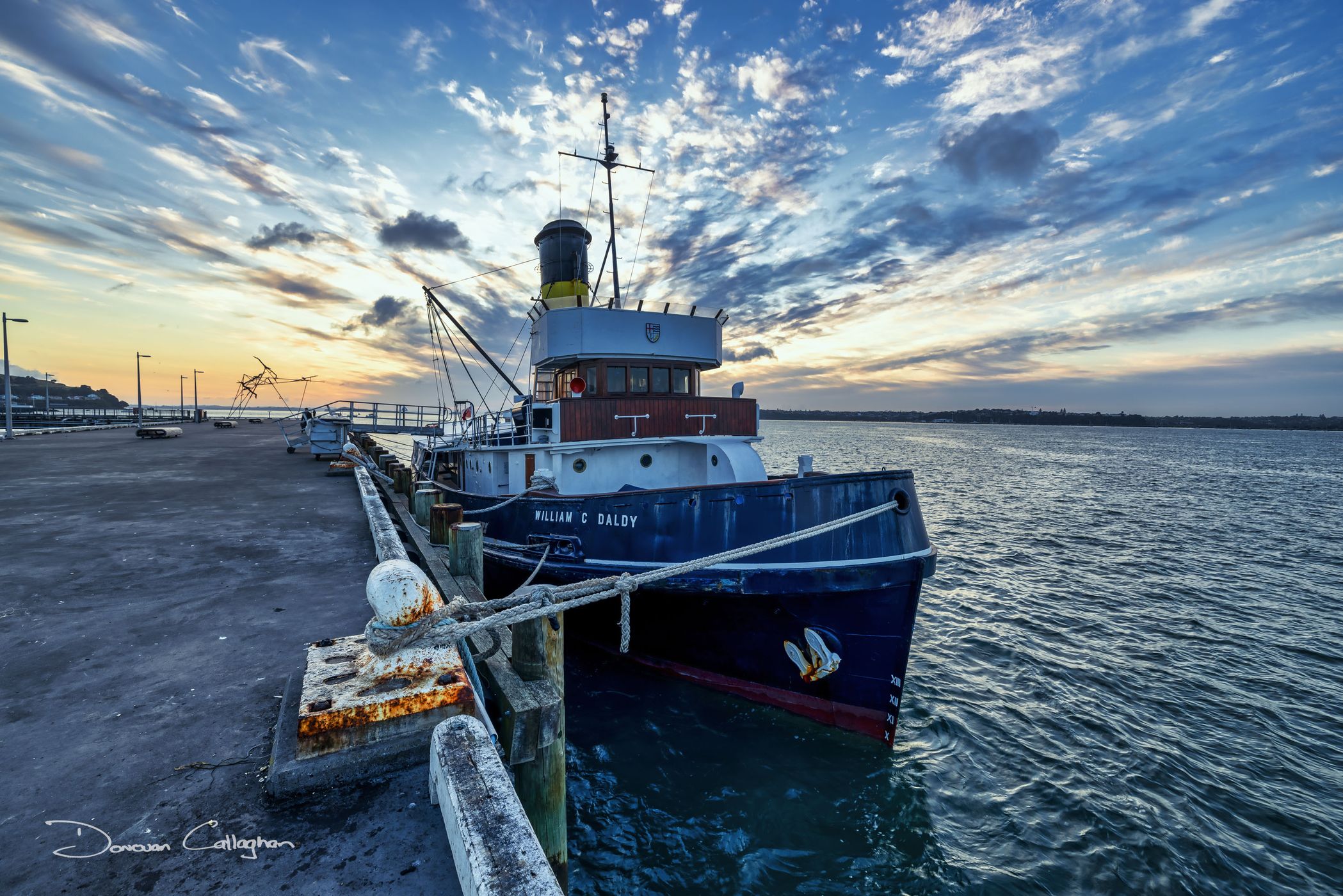 Steam tug, William C Daldy, Devonport, Auckland, New Zealand