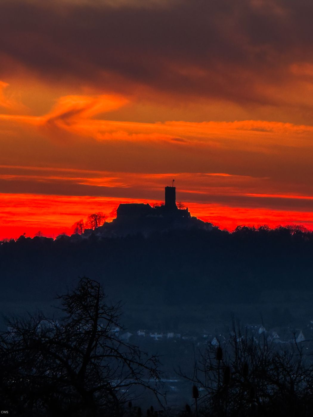 Sundowner Burg Gleiberg, Germany
