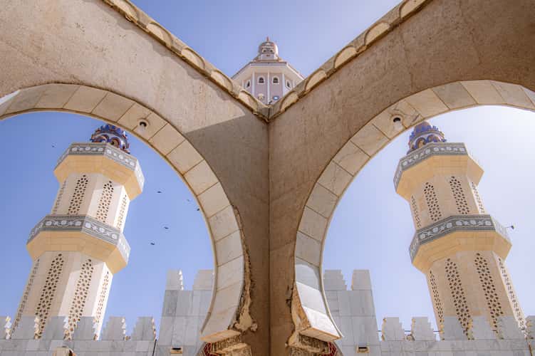 The mosque in Touba