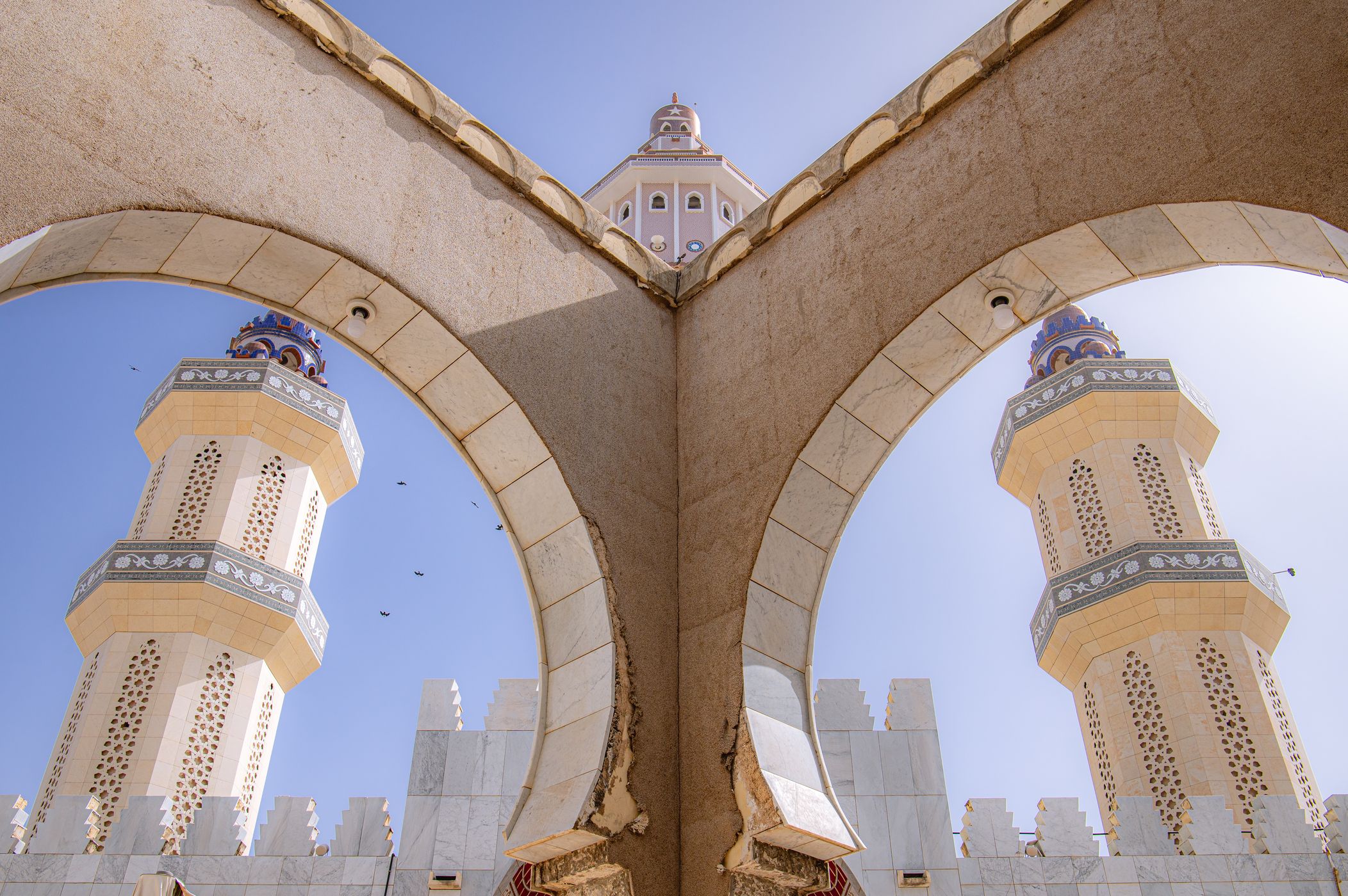 The mosque in Touba, Senegal