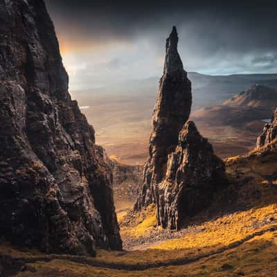 The Needle at Quiraing, Scotland, United Kingdom