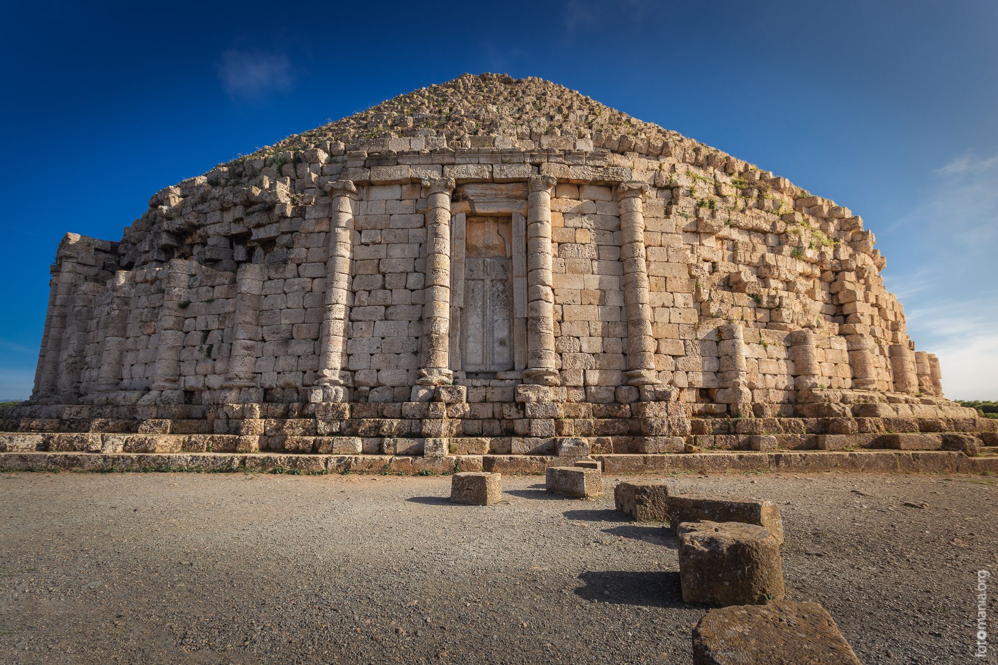 The Royal Mausoleum of Mauretania, Algeria