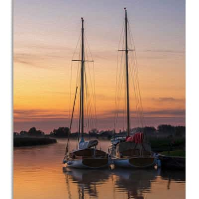 Thurne Riverbank, Norfolk, Norfolk Regatta., United Kingdom