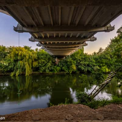 Under the Horotiu Bridge, Horotiu, Hamilton, New Zealand