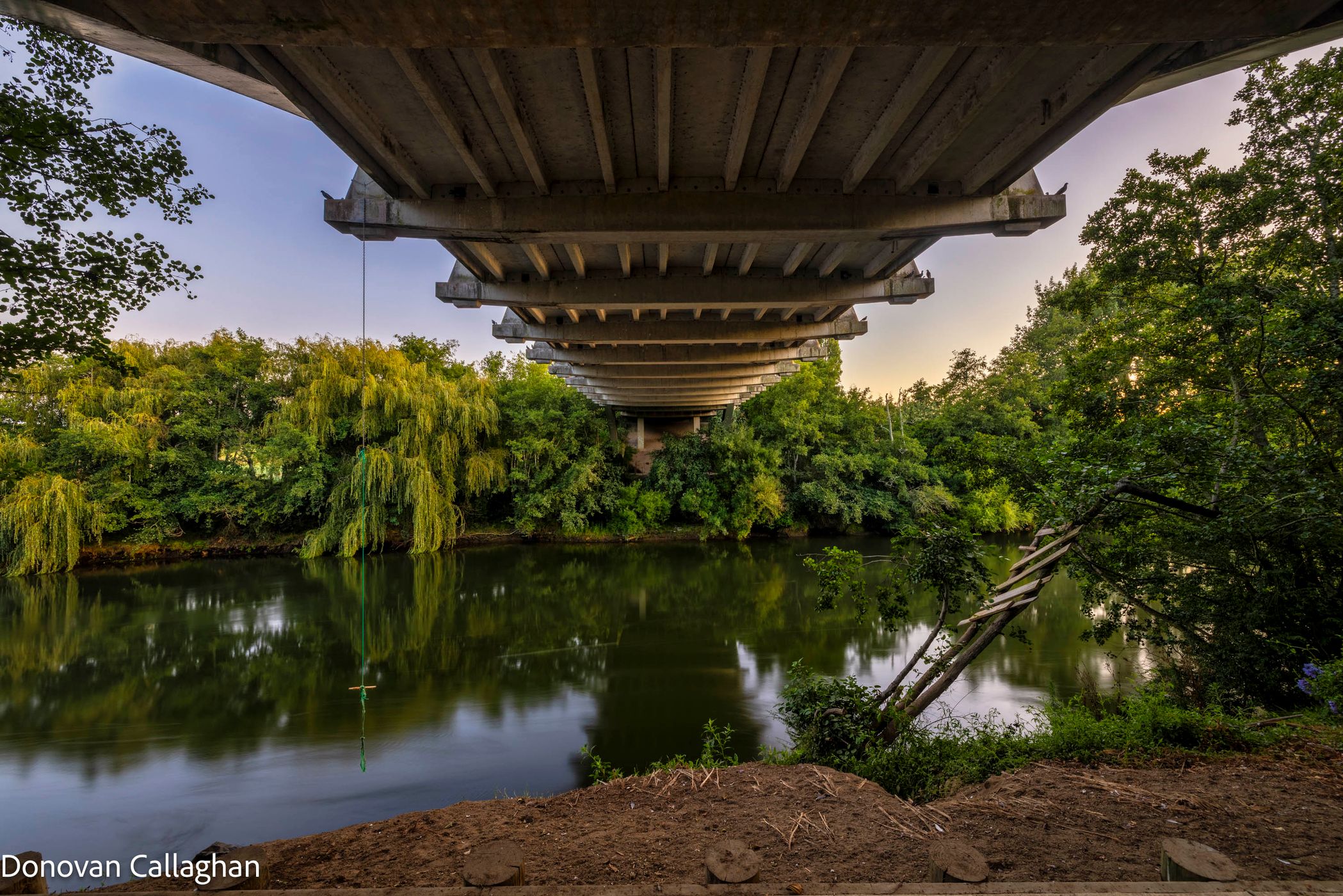 Under the Horotiu Bridge, Horotiu, Hamilton, New Zealand