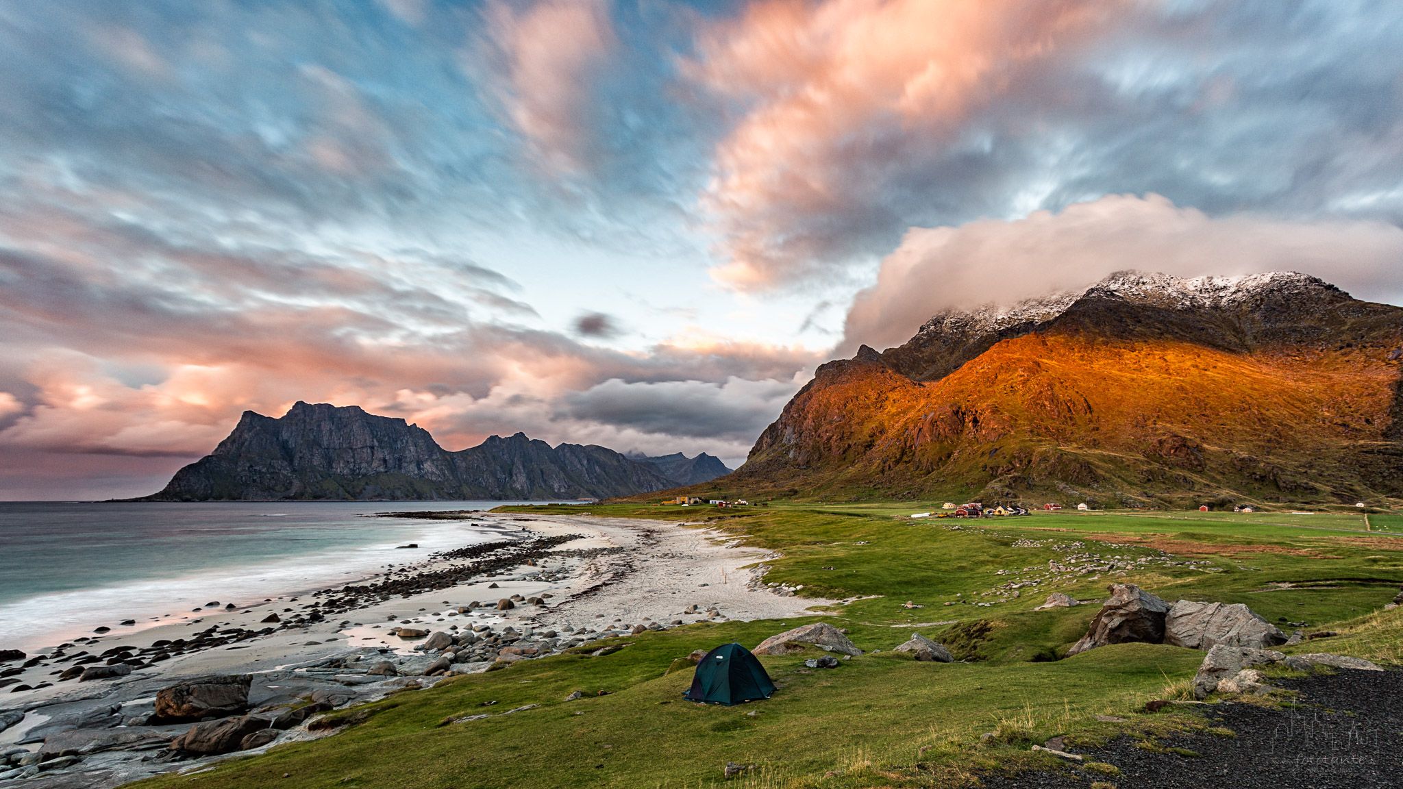 Uttakleiv Beach view, Norway