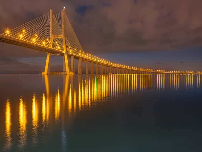 Vasco da Gama Bridge, Lisbon