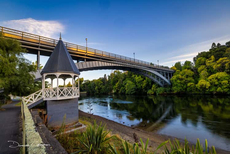 Victoria Bridge, Hamilton, Waikato, North Island