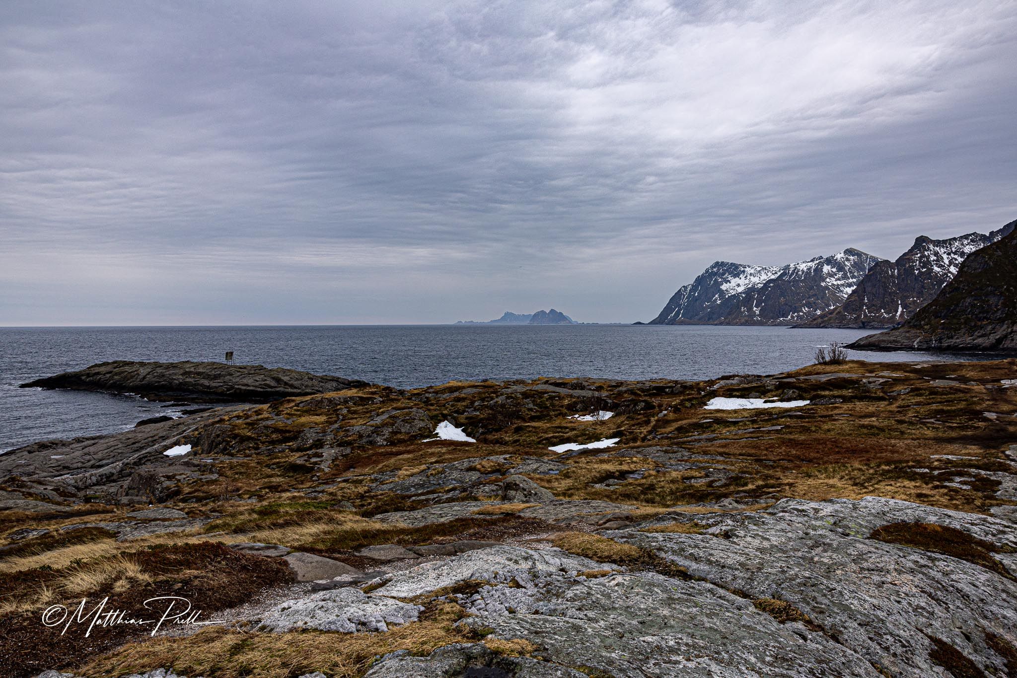 Viewpoint beyond Å Lofoten, Norway