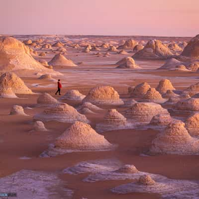 white desert, Egypt