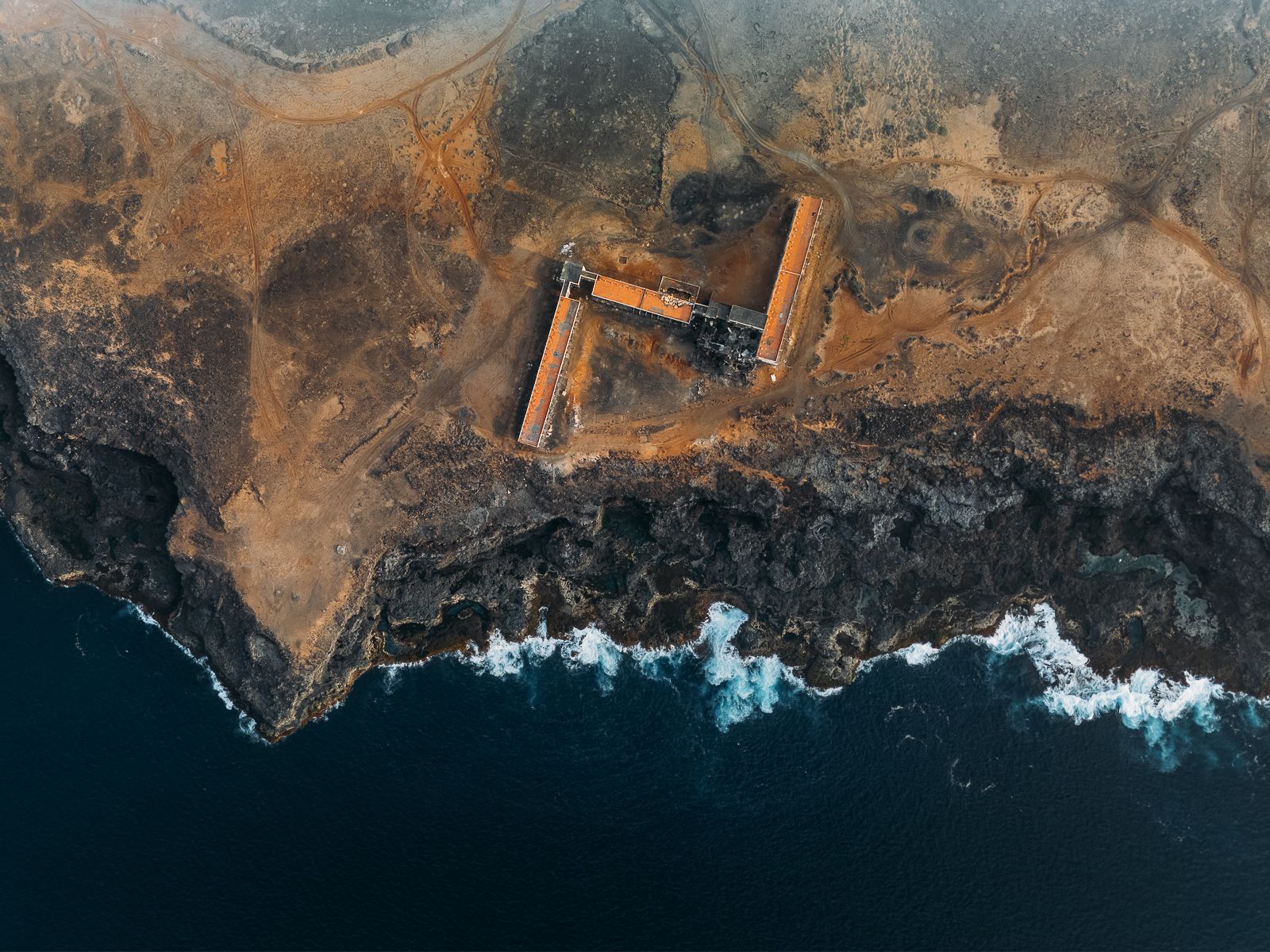 Abandoned Hotel Lanzarote (Drone), Spain