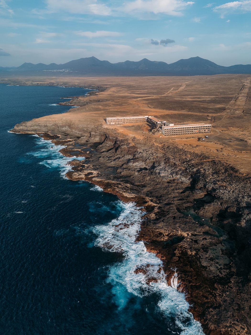 Abandoned Hotel Lanzarote (Drone), Spain