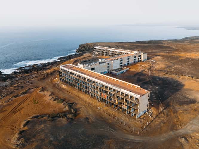 Abandoned Hotel Lanzarote (Drone)