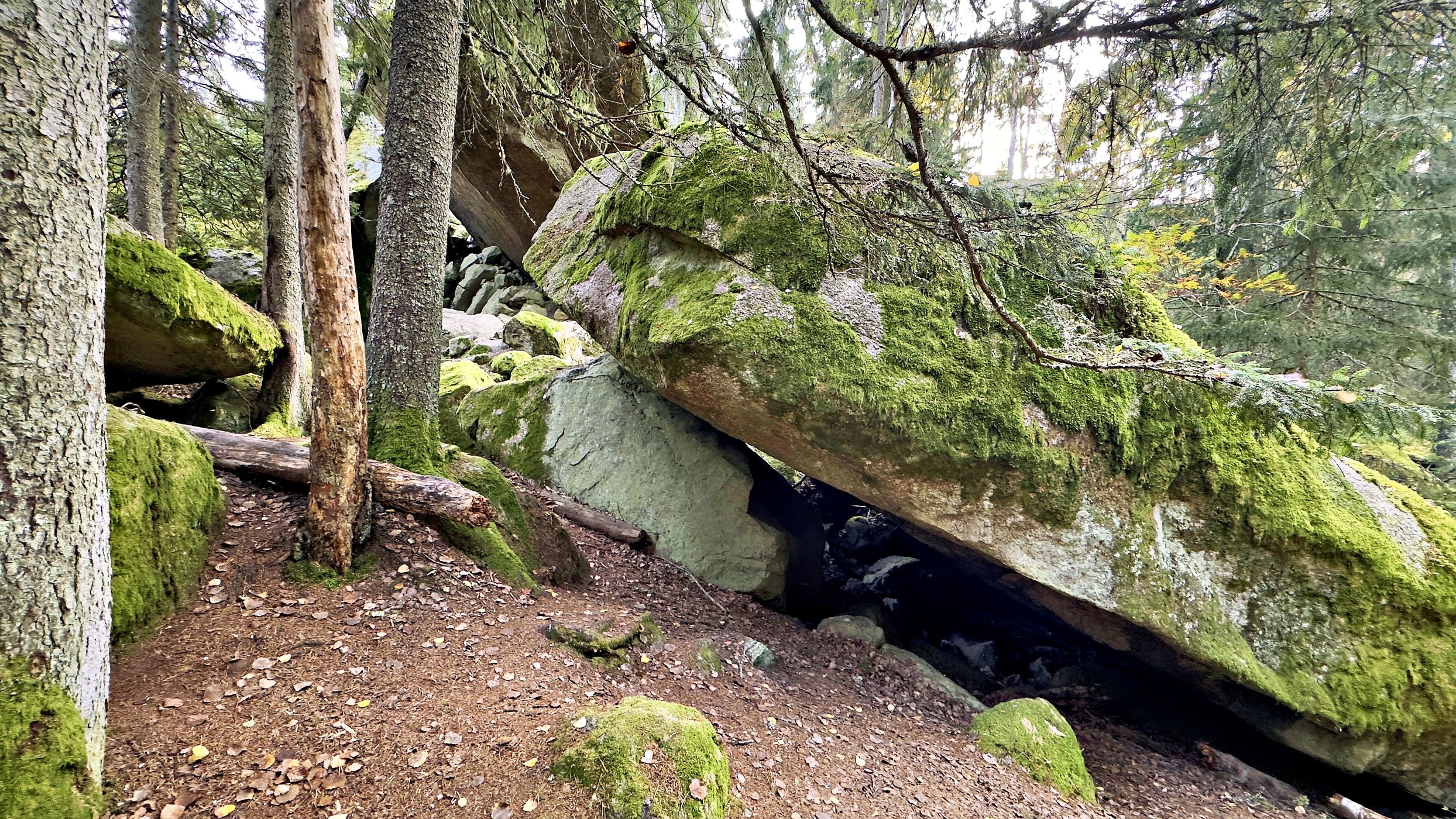 Stenkälla at Tiveden National Park, Sweden