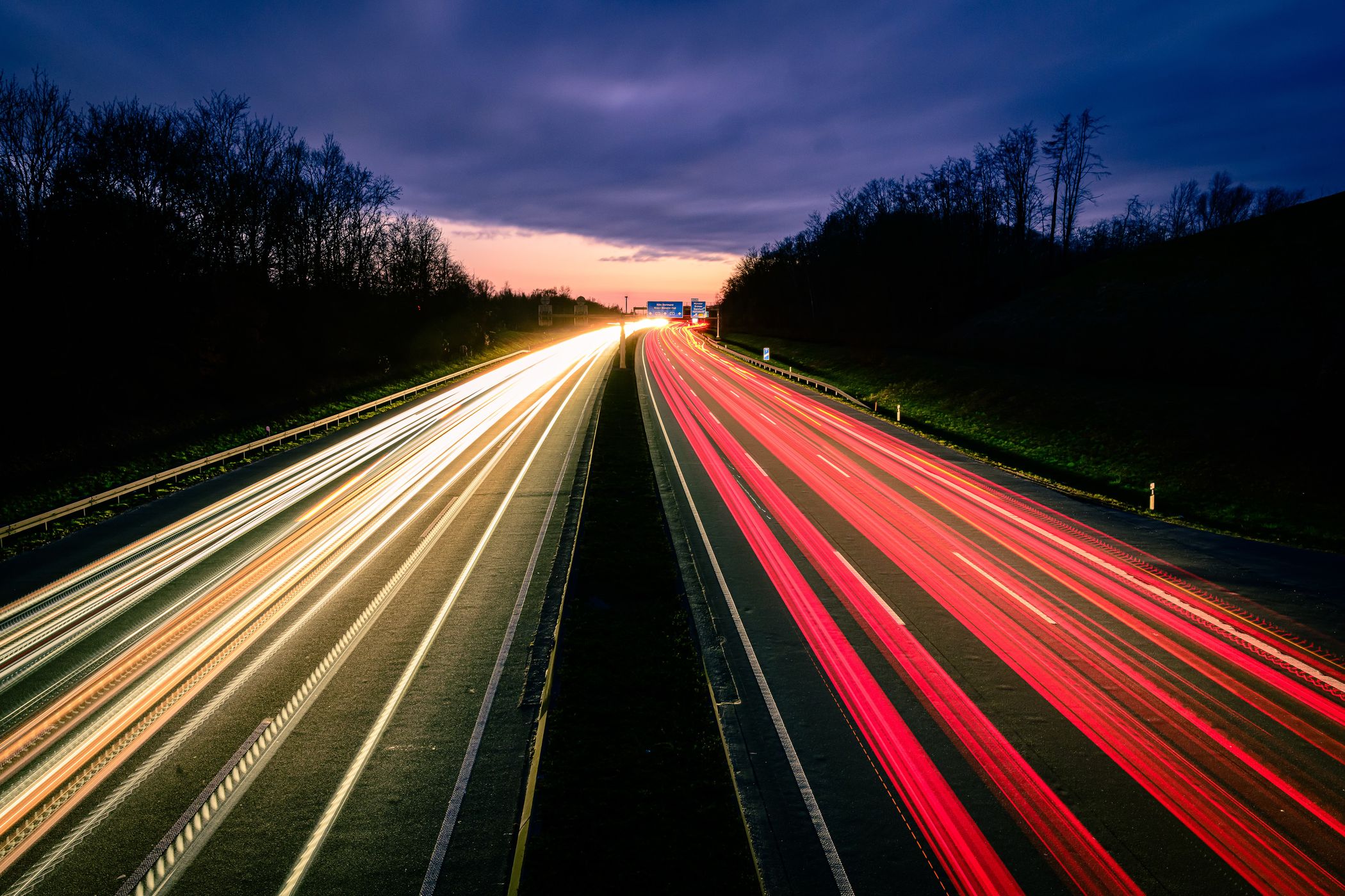 Autobahnbrücke Nienberge in Münster, Germany