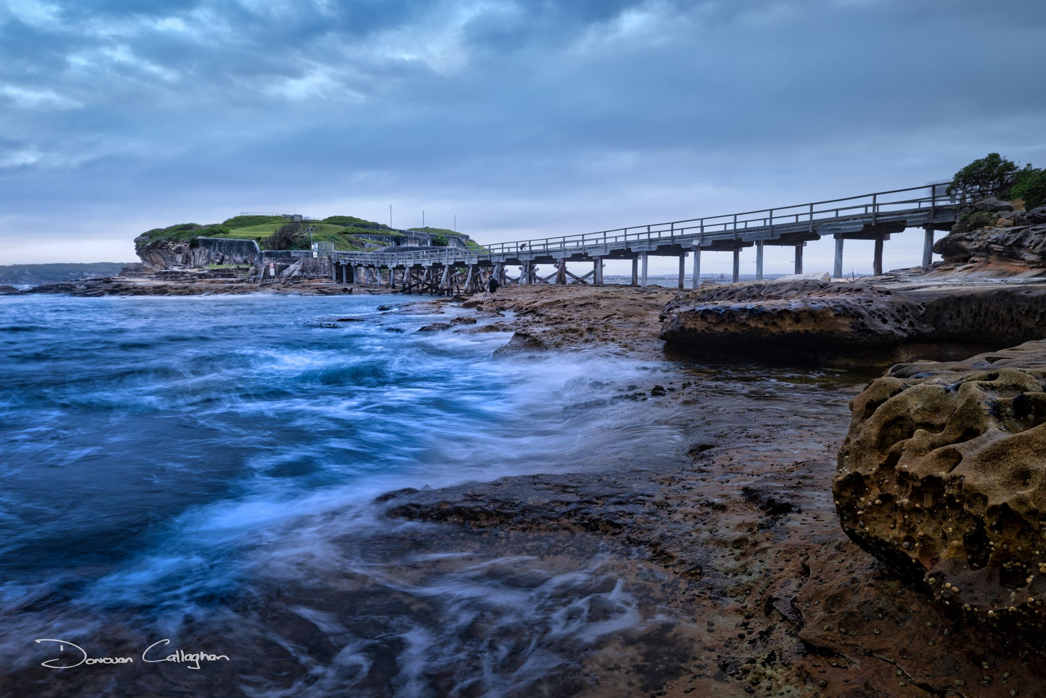 Bare Island Bridge, La Perouse, Sydney, NSW, Australia