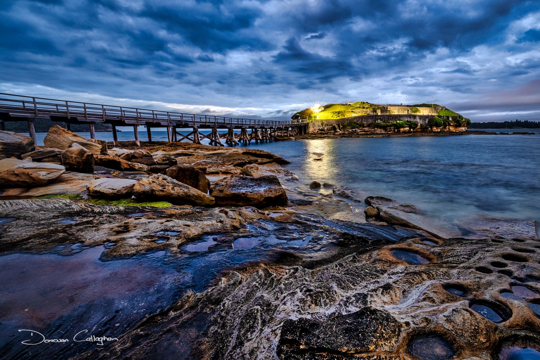 Bare Island Bridge, La Perouse, Sydney, NSW, Australia