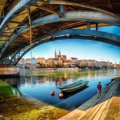 Basel-Wettsteinbrücke, Switzerland