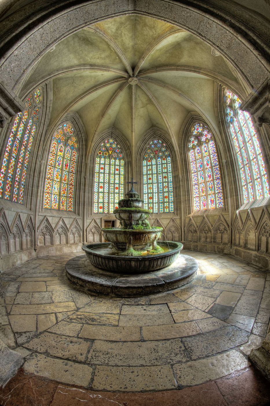 Well house, Cistercian Abbey of Heiligenkreuz, Austria