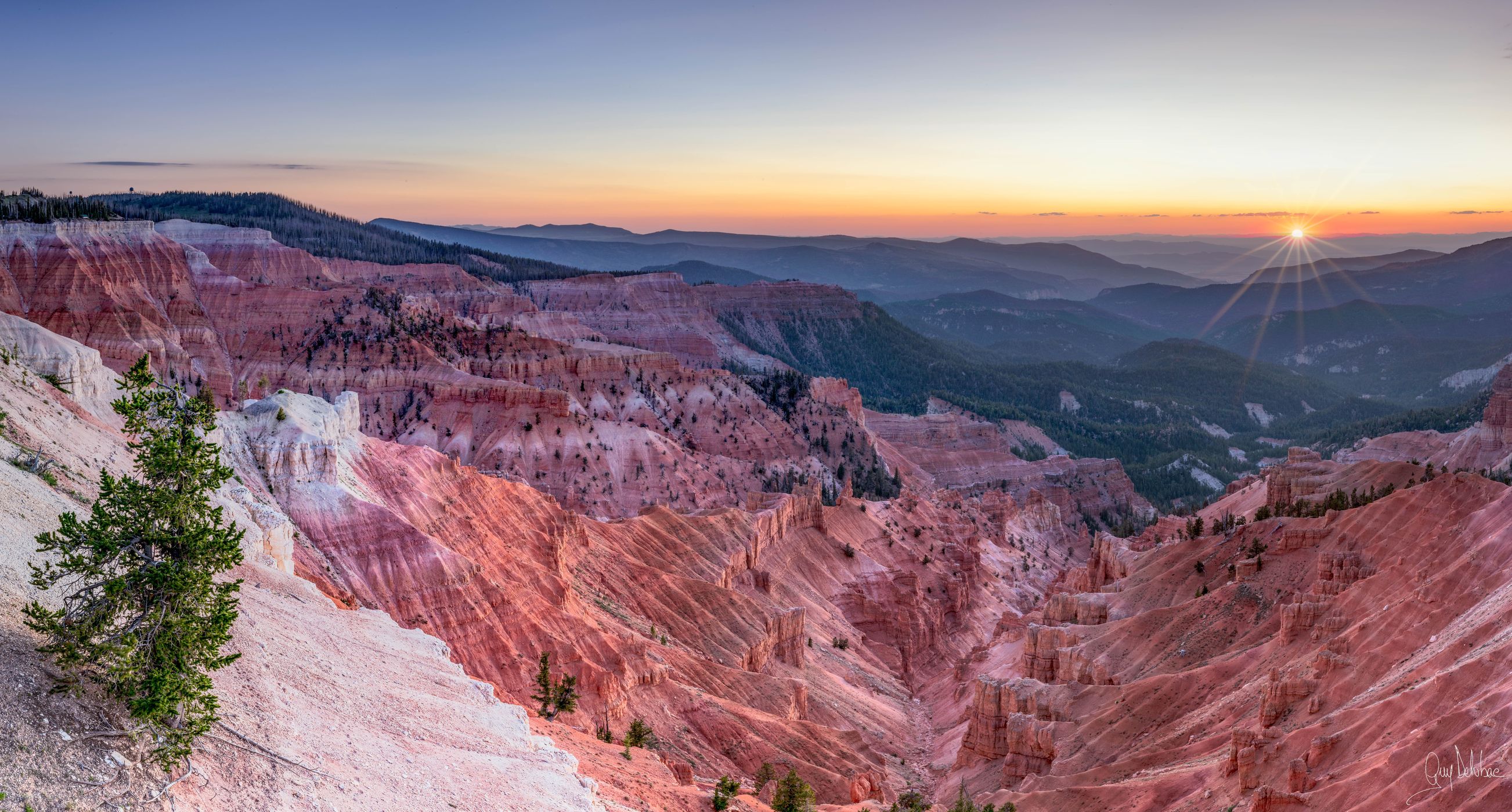 Cedar Breaks at sunset Utah USA, USA