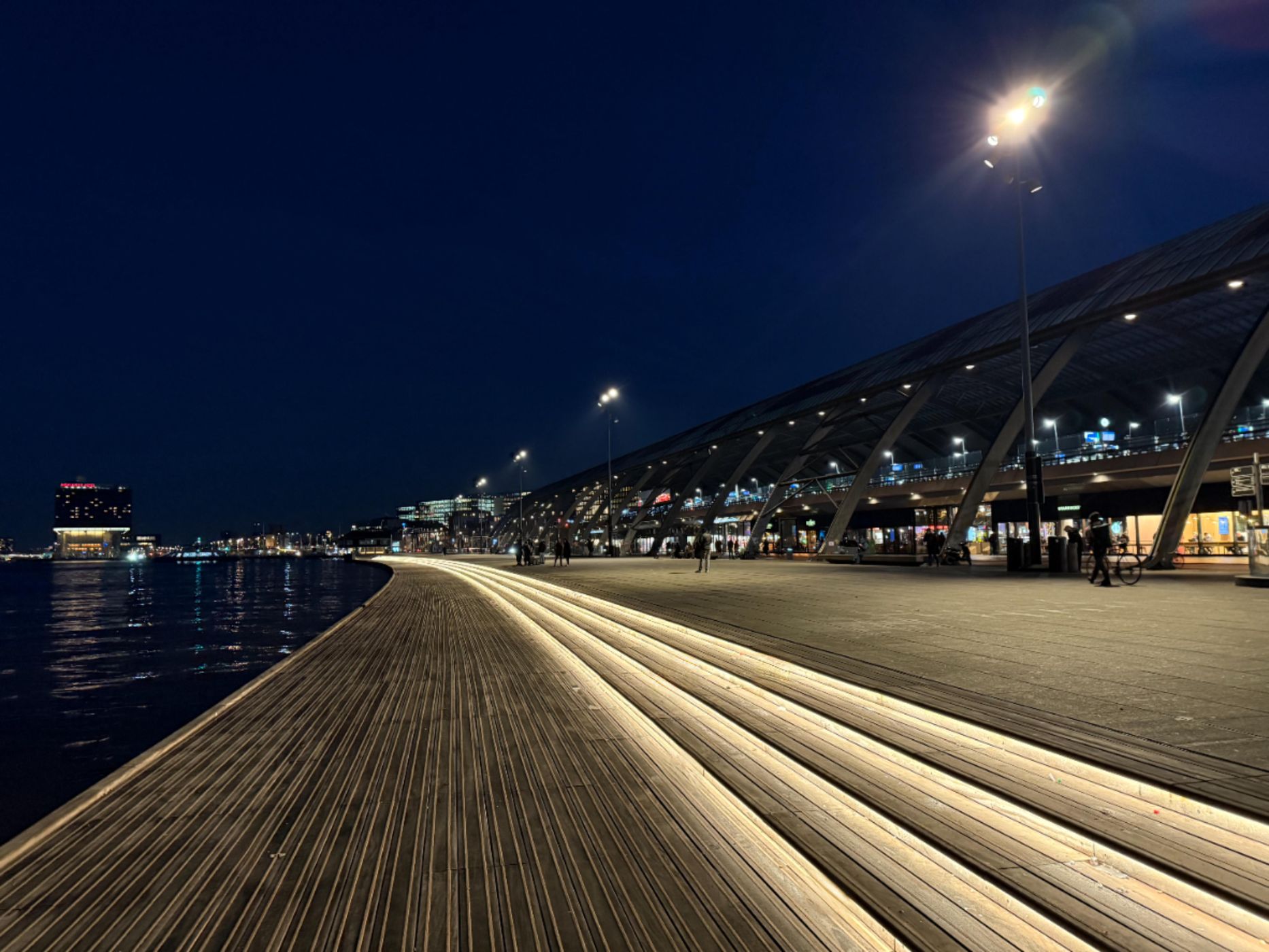 Central Station waterfront (back side), Netherlands