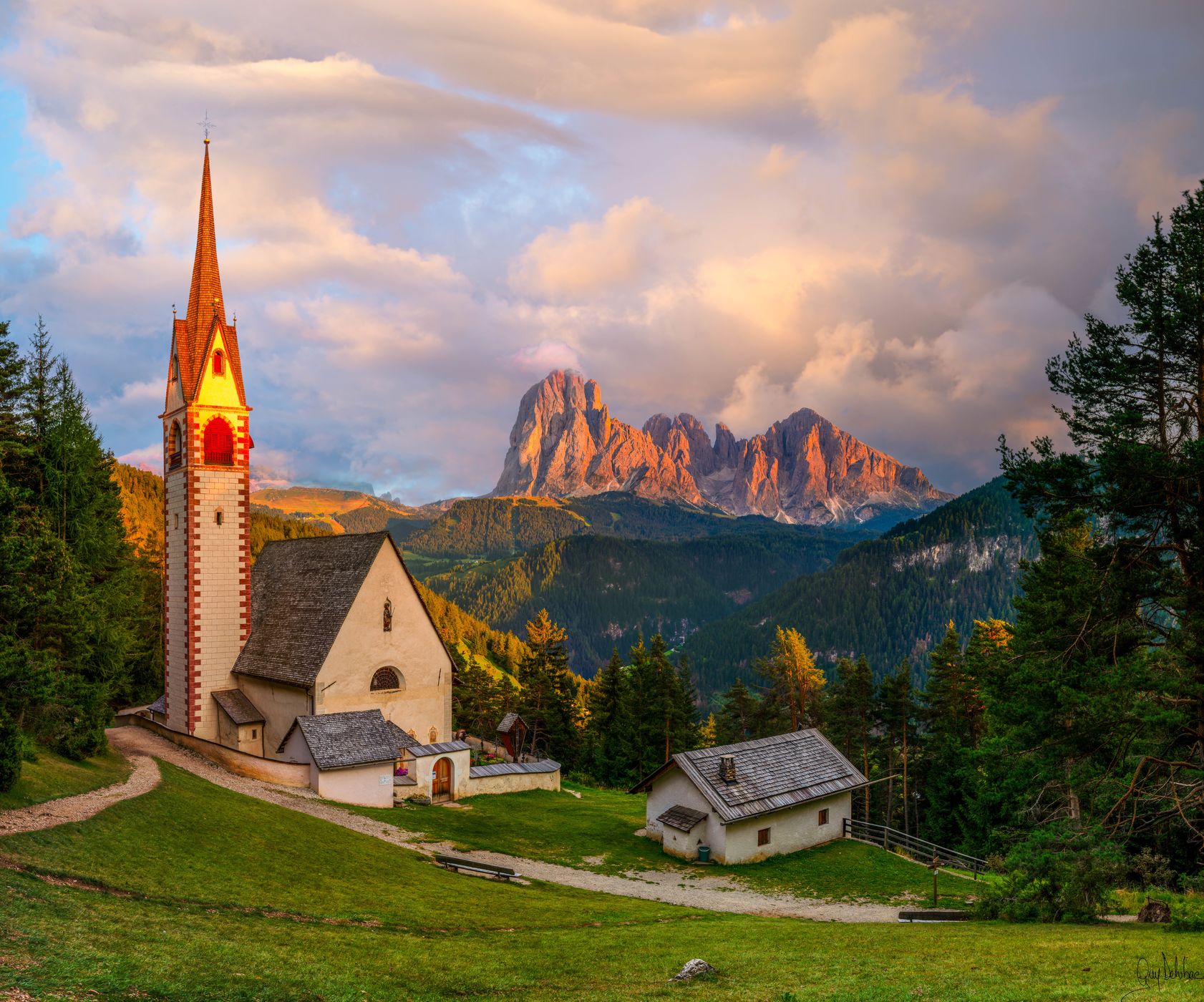 Chiesa di San Giacomo, Val gardena, Italy