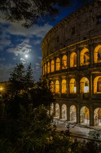 Coloseum from Via Nicola