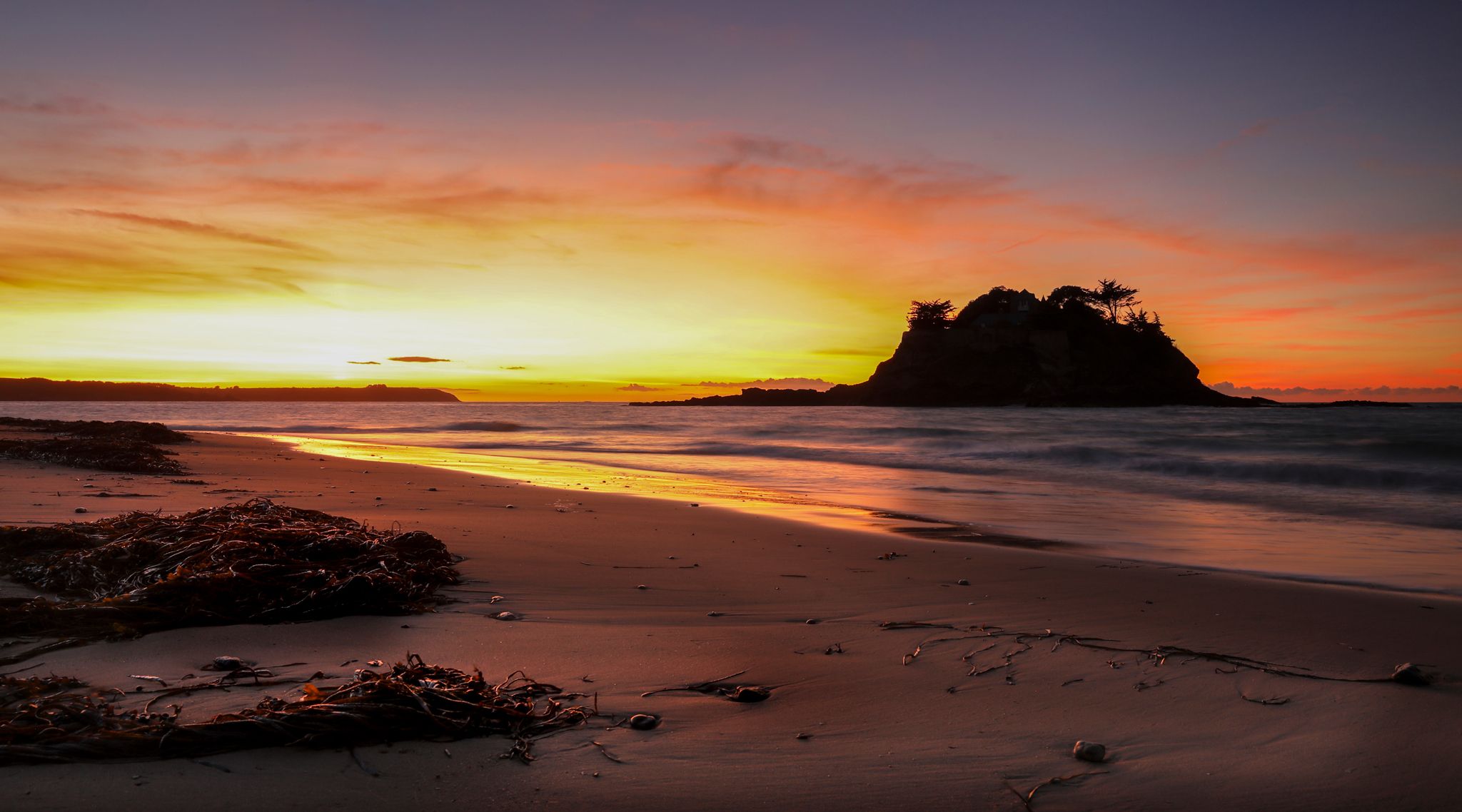 Plage de l'Anse du Guesclin, France
