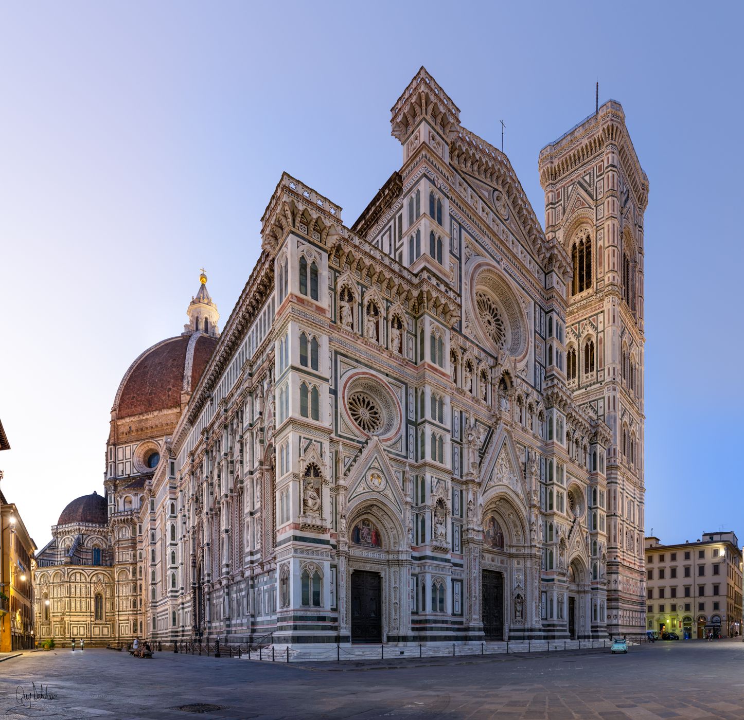 Duomo di Firenze à l'aube, Italy