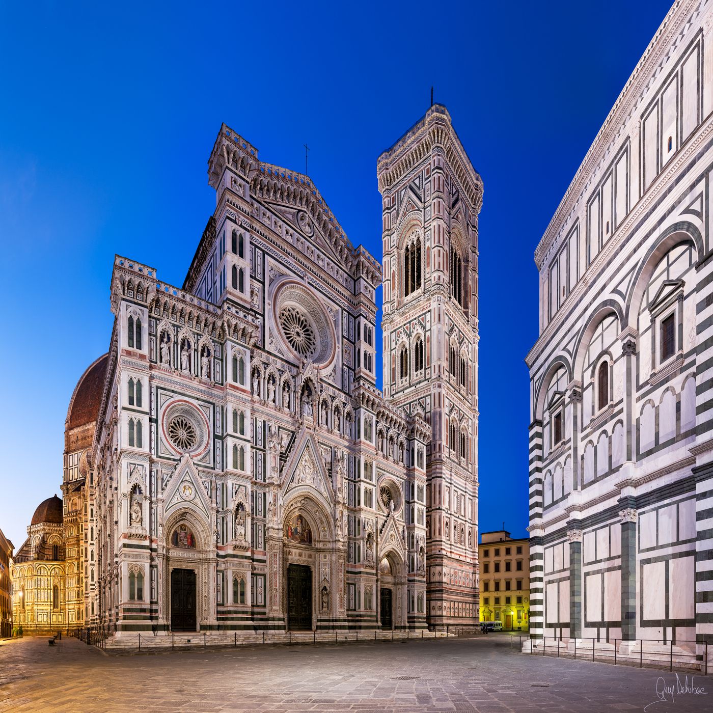 Duomo di Firenze à l'aube, Italy
