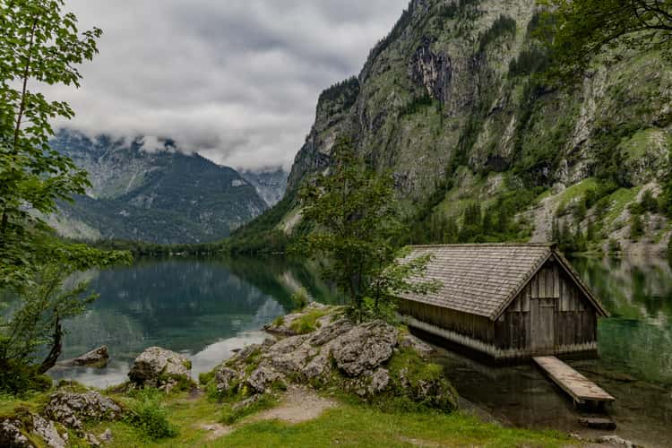 Fishing Hut at Obersee