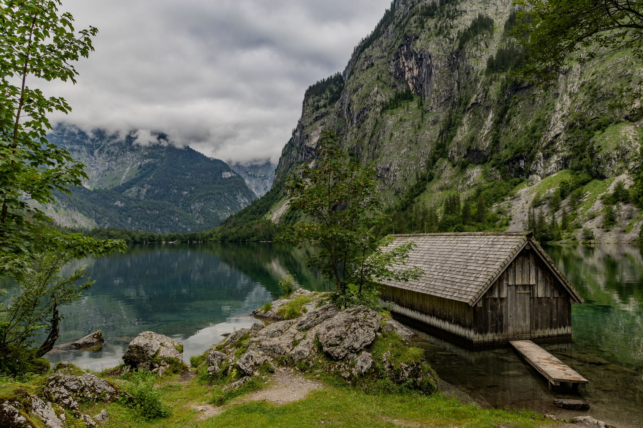 Fishing Hut at Obersee, Germany