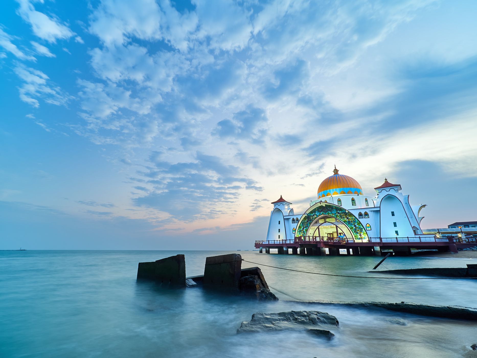 Floating Mosque, Malacca, Malaysia