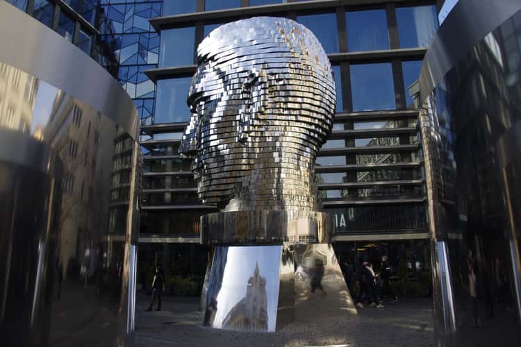 Franz Kafka Statue