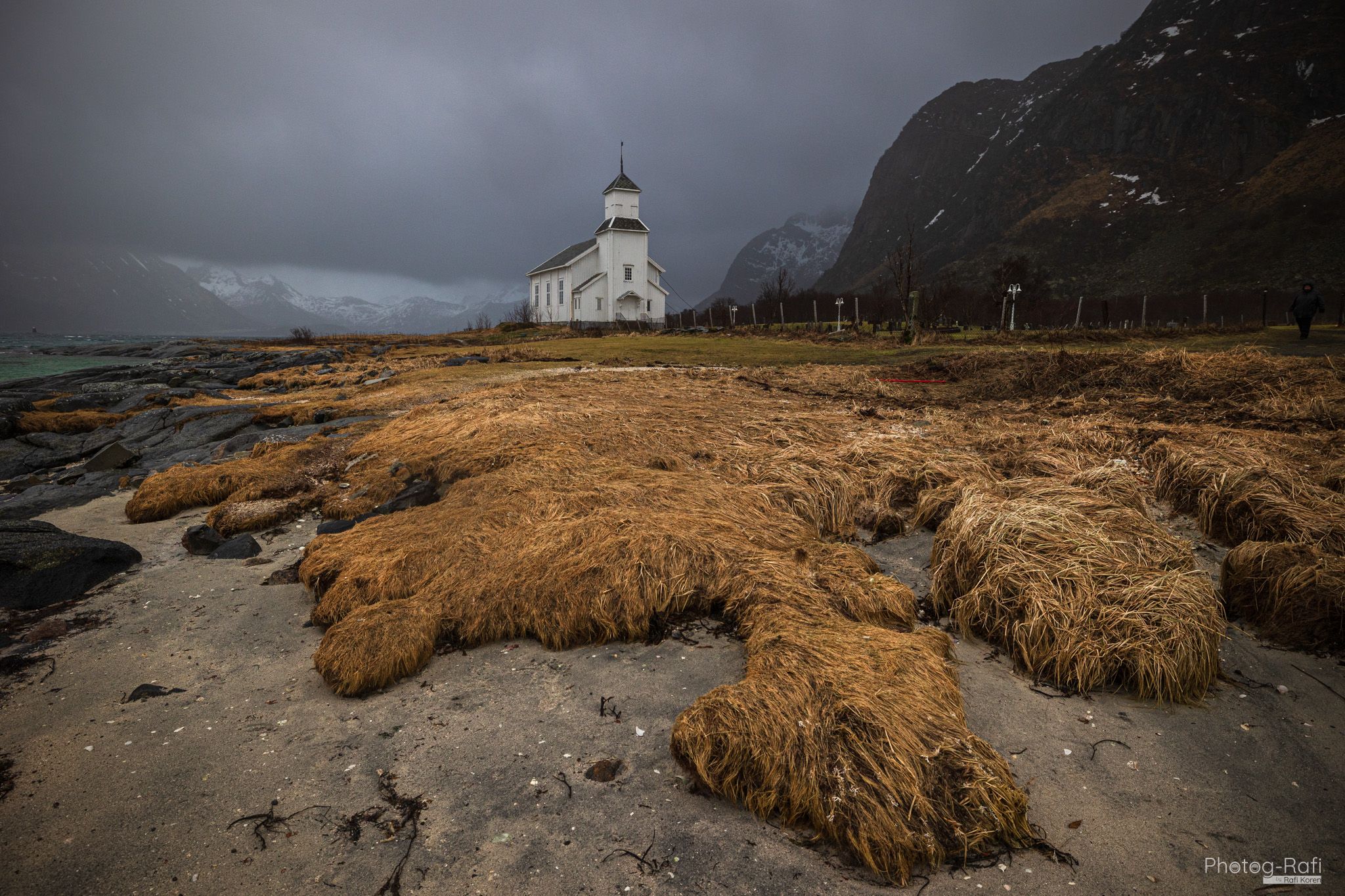 Gimsøy Church, Lofoten, Norway