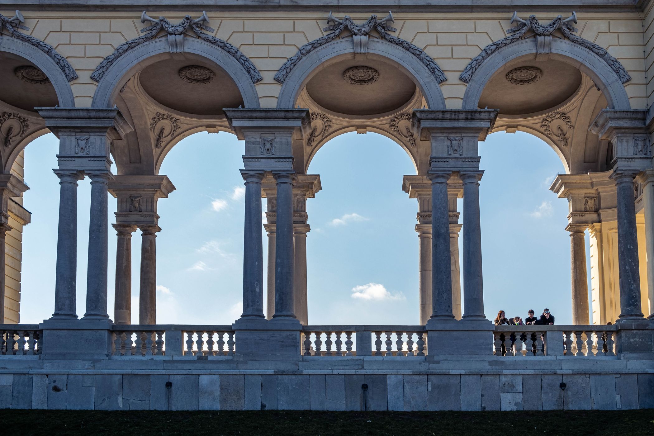 Gloriette Schönbrunn, Vienna, Austria