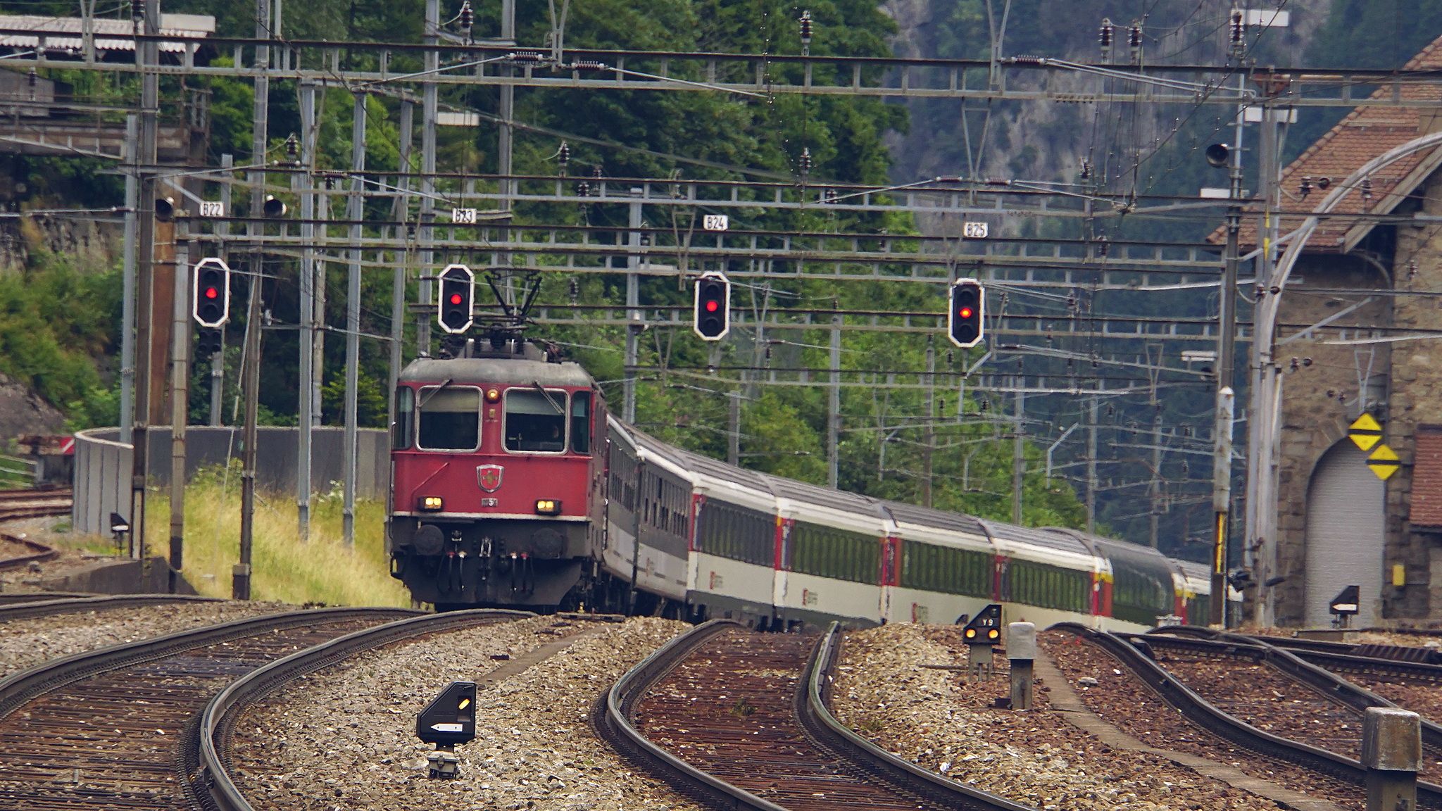 Göschenen Station, Switzerland