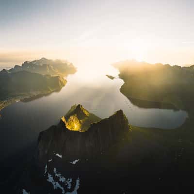 Grytetippen Peak, Senja, Norway