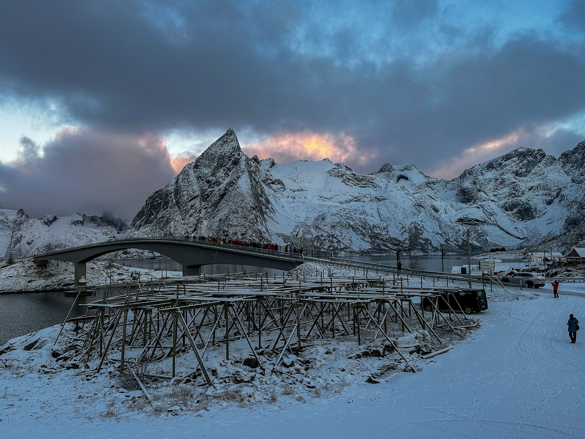Hamnøy, classic view, Lofoten, Norway