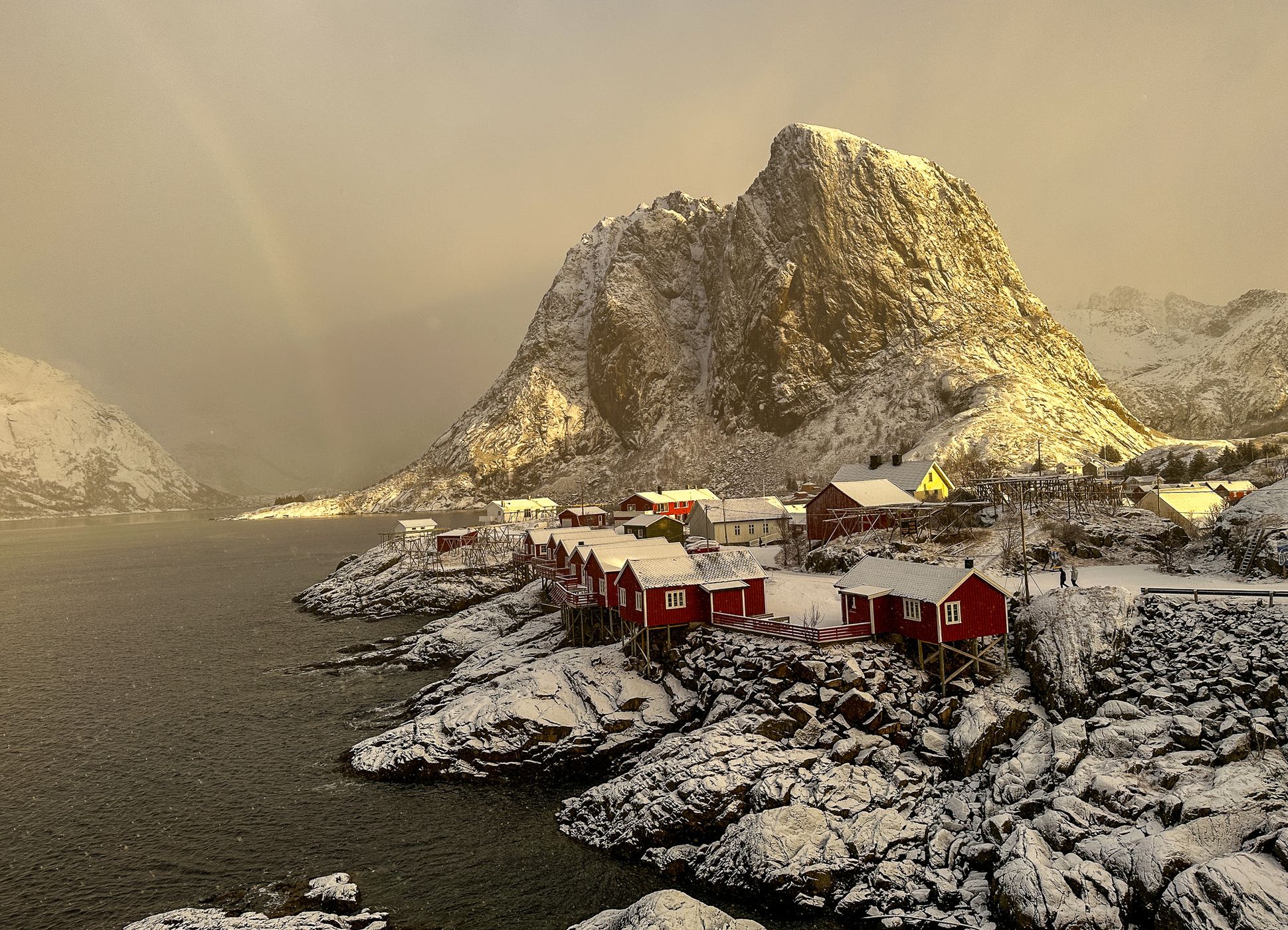 Hamnøy, classic view, Lofoten, Norway