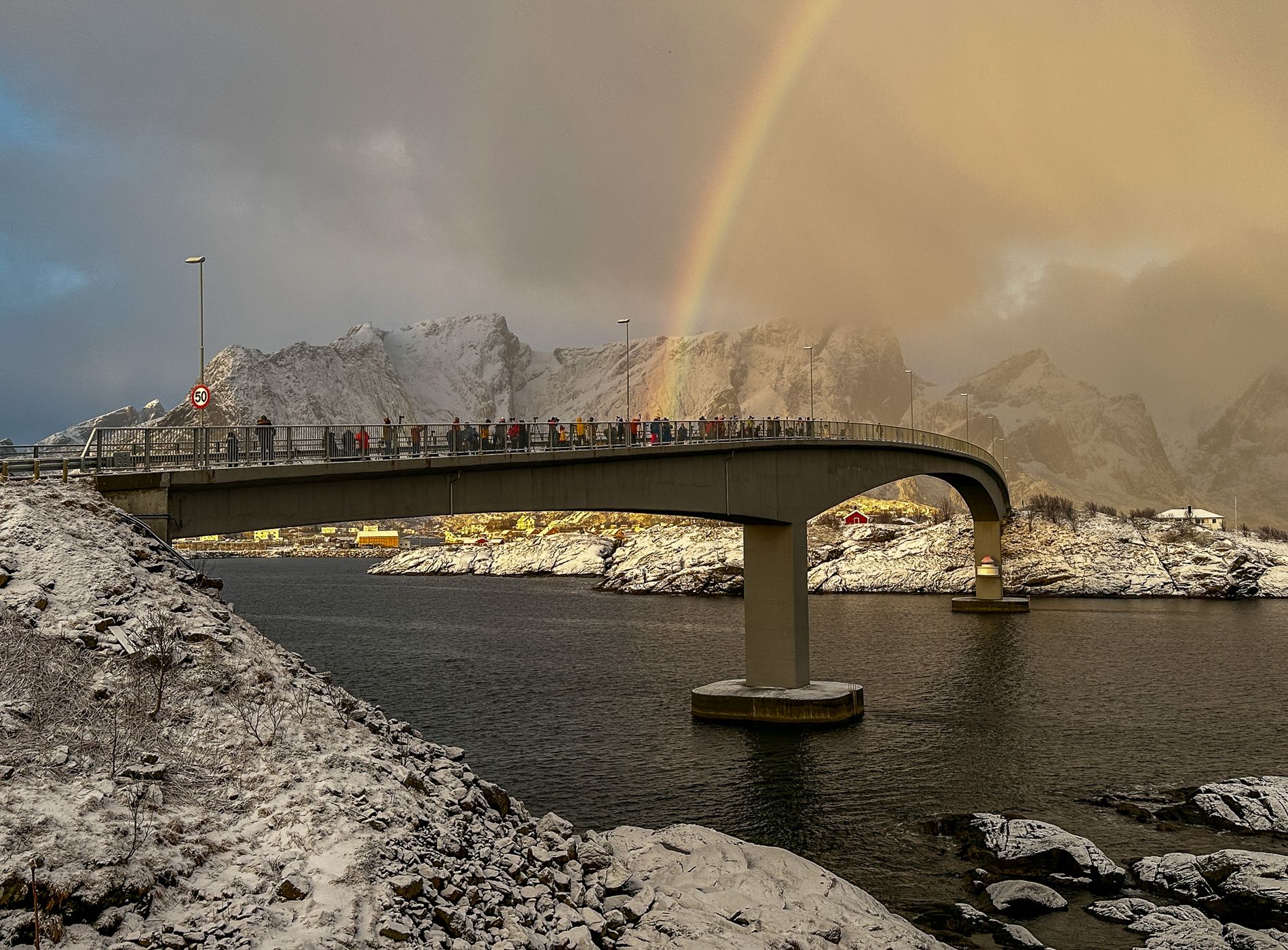 Hamnøy, classic view, Lofoten, Norway