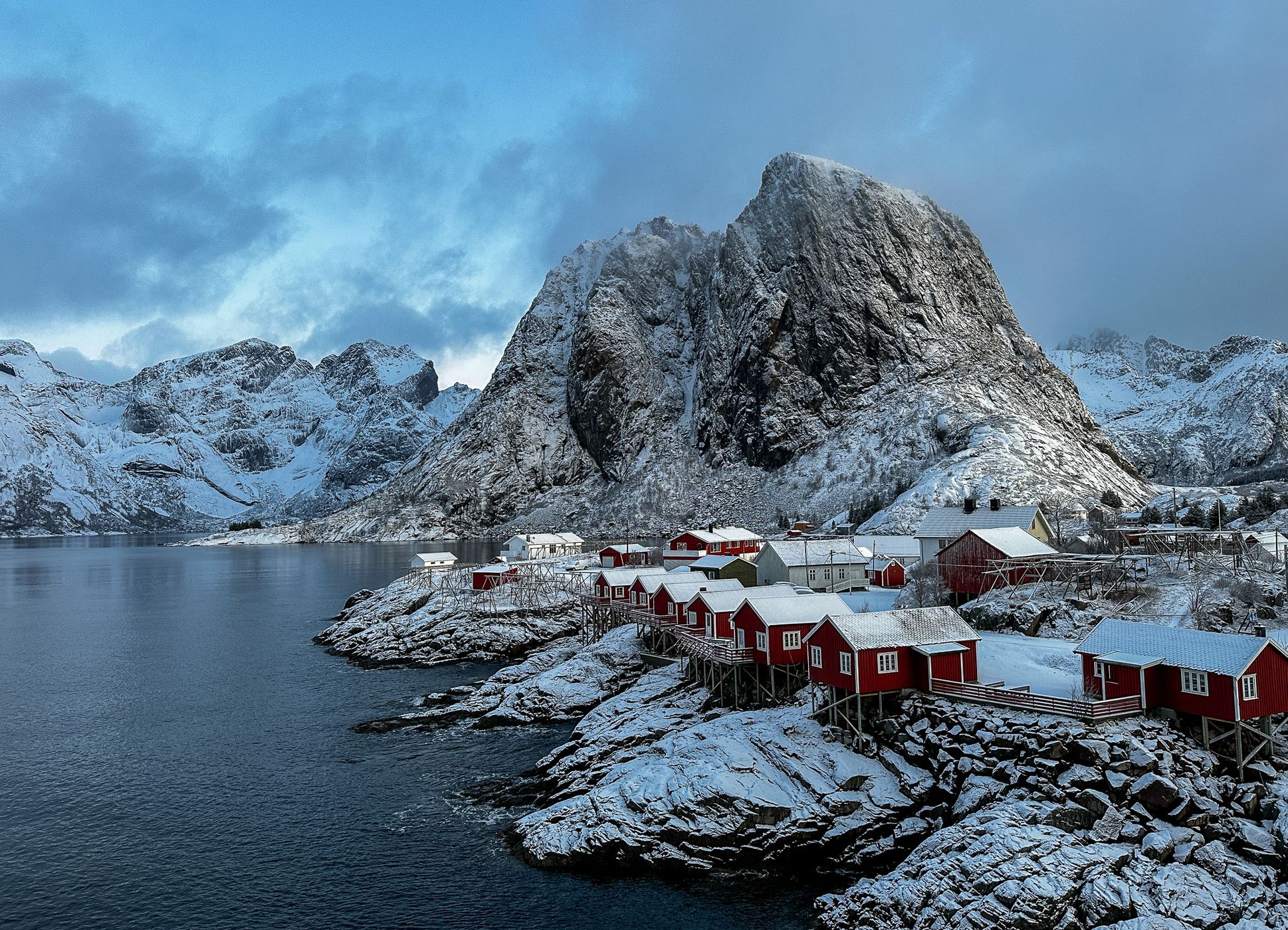 Hamnøy, classic view, Lofoten, Norway