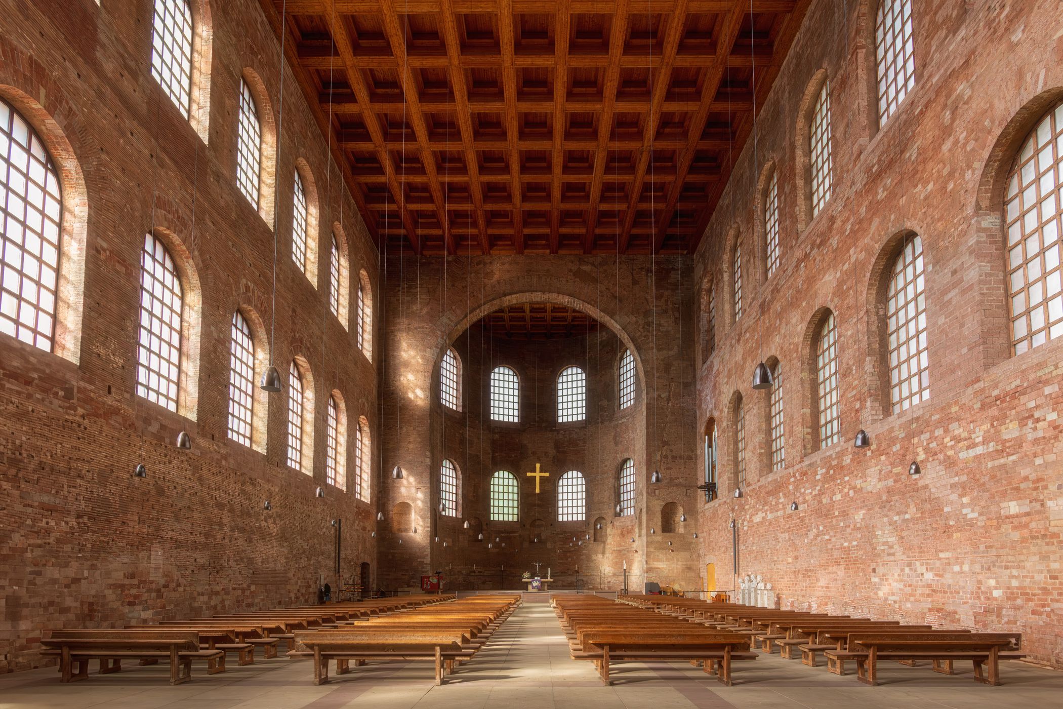 Constantine Basilica from the inside, Trier, Germany