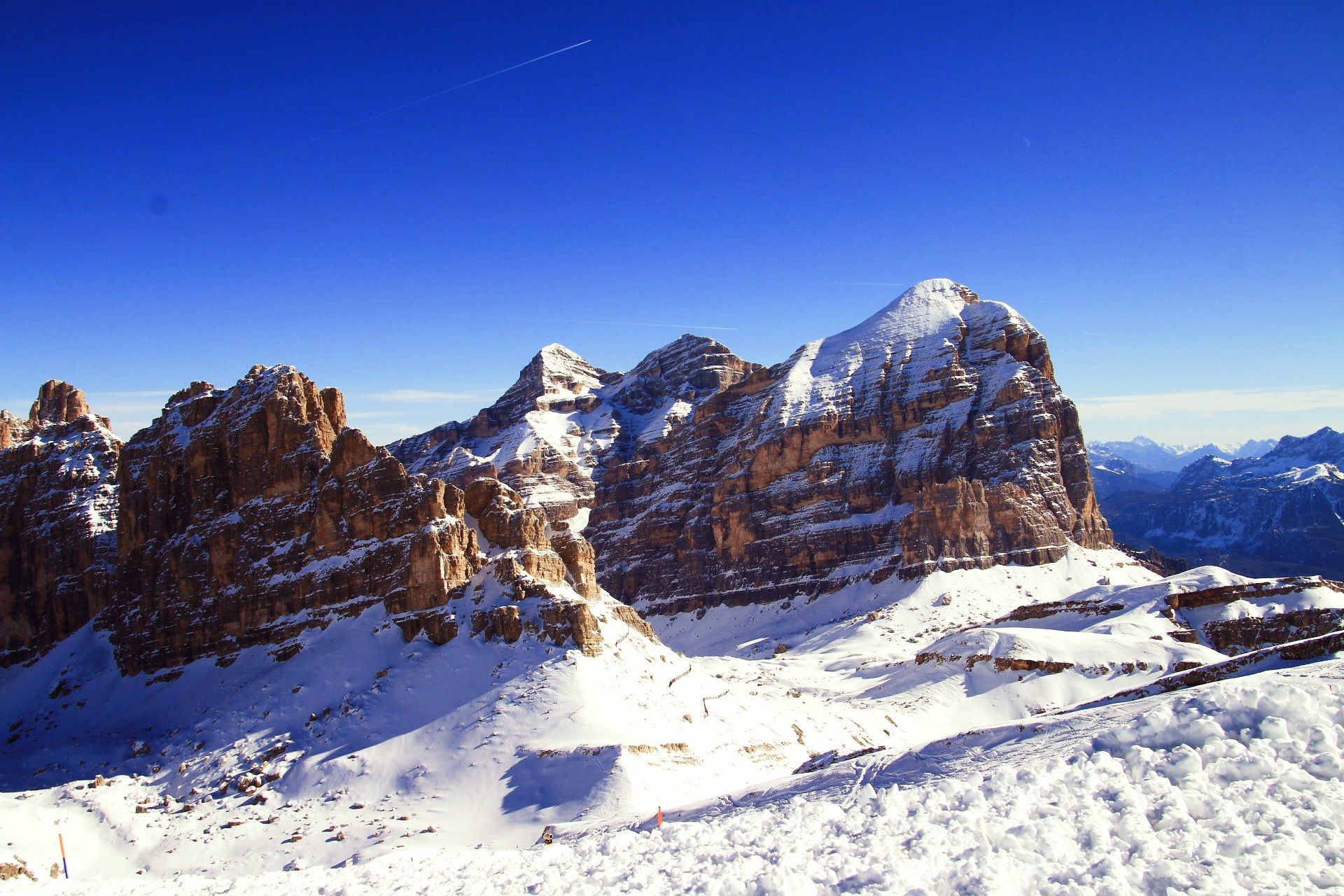 Lagazuio Mountain Range, Italy