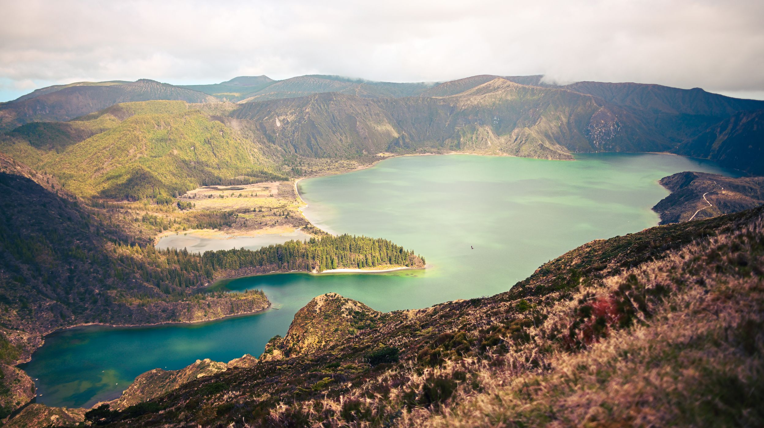 'Lagoa do Fogo' viewpoint, Portugal